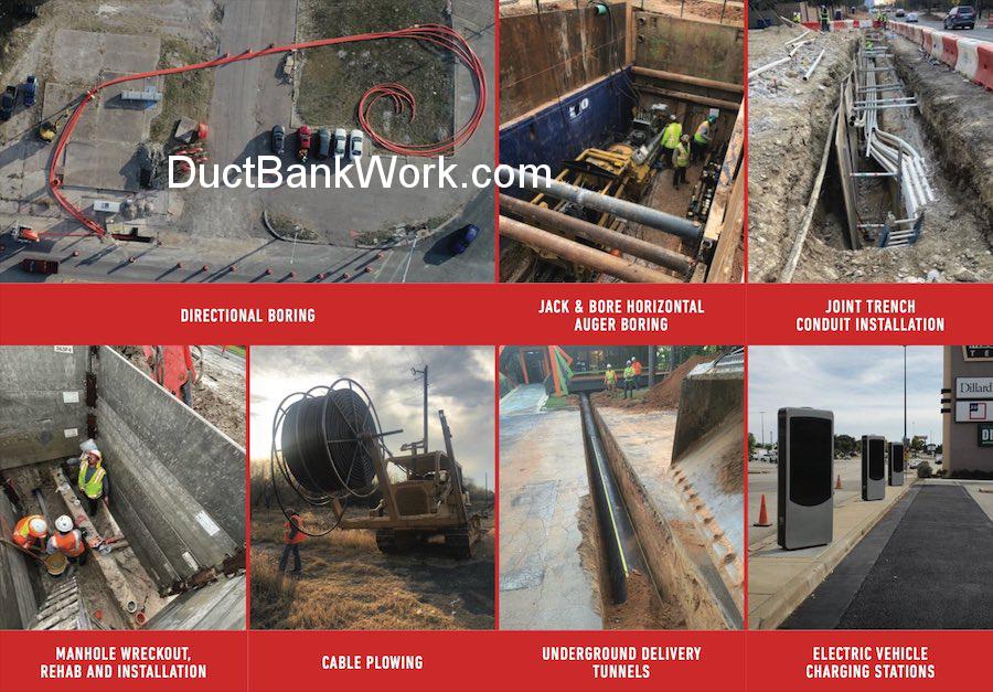 duct bank work